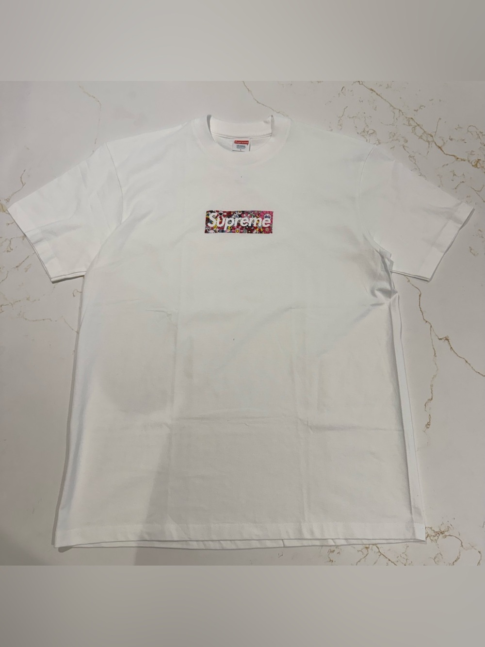 Supreme Covid 19 Relief Box Logo Tee White Size Large